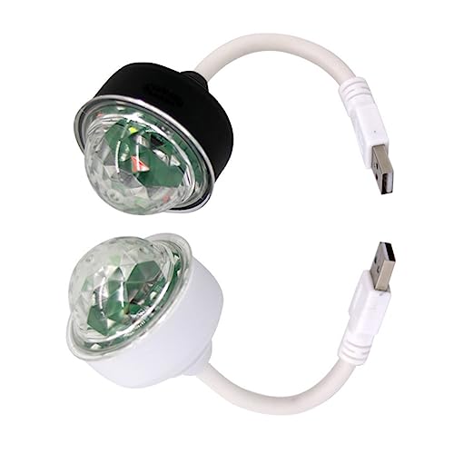 MERRYHAPY Led Disco Light for Club/Party Portable Changing Light Small Disco Ball Rhythm