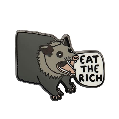 CENWA Opossums Trash Enamel Pin Possums Lover Gift Screaming Opossum Enamel Pin