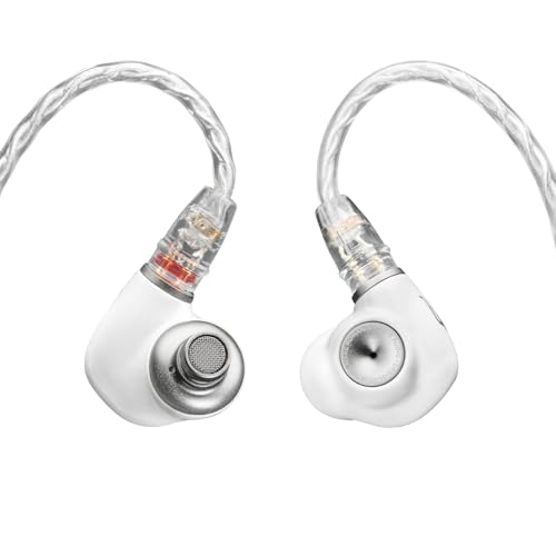 MEZE AUDIO ALBA | Wired Earbuds in-Ear Monitor Headphones for Audiophiles | USB-C Adapter Included | Smartphone Compatible | Noise Isolating | Ergonomic Metal Chassis by MEZE AUDIO - Used condition - US$129.50