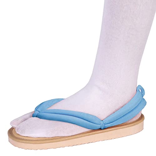 SJASD Zapatos de Cosplay Geta,Zapatos Tradicionales Japoneses Sandalias al Aire Libre para Adultos,Sandalias japonesas con Zuecos de Madera,Zapatillas de Plataforma Kimono para Hombre,Mujer y niño Cover