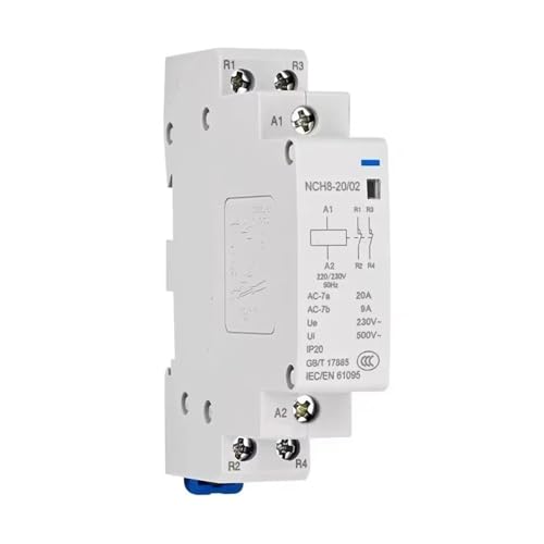 Contacteur ca domestique silencieux 63A 1NO 1NC pour piloter votre chauffage