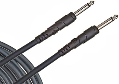 D'Addario Guitar Cable - 1/4 Inch Male to 1/4 Inch Male - Classic Series - 10 Feet/3.05 Meters - Straight - 1 Pack