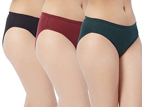 Image of Fruit of the Loom Women's Bikini(Colors and Prints May Vary) (Pack of 3)