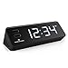 Marathon USB Clock Charger With 2 Front Charging Ports. Hotel Collection With Universal AC Adapter. Emergency Backup Batteries Included. Color - Black Case with Light Blue LED Digits. SKU - CL030055BK