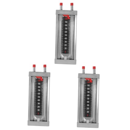 Manomètre pour mesure de pression positive et négative OUNONA haute précision en acier U
