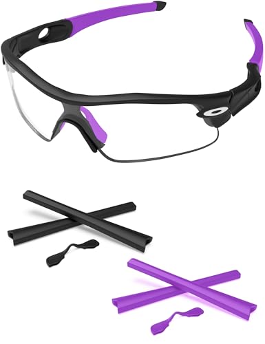 PapaViva �C���[�\�b�N �m�[�Y�p�b�h For Oakley Radar Path - �p�[�v�� + �u���b�N