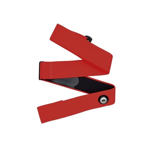 Heart Rate Monitor Chest Strap Replacement fit for Polar H10 H9 H7, Garmin, Wahoo TICKR, Coospo, Powr Labs, Mo-Fit (Red)