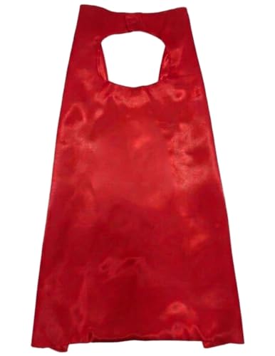 Image of BookMyCostume Kids Superhero Cape and Eye Mask Set for Boys & Girls - Fancy Dress for School Annual Day, Dance Drama & Theme Birthday Return Gift | Aged 3-10 Years