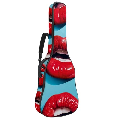 Housse pour guitare basse et électrique 104 cm en tissu Oxford imperméable