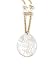 Miraculous Medal Necklace Mother of Pearl Virgin Mary Pendant