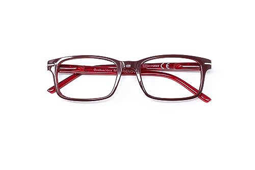 Occhiali da Lettura Genova Rosso-Rosso +2,50