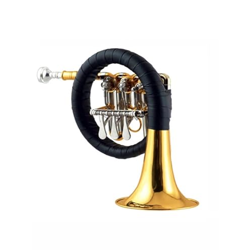 Brass French Horn B Flat Major Three Key French Horn