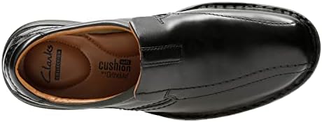 Clarks Men's Escalade Step Slip-on Loafer- Black Leather 8.5 D(M) US | Image 6