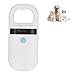 Pissente Animal Tag Reader, Portable 134.2KHz 128 Records Data Storage Animal Chip Scanner for Pet Livestock Wildlife 5V