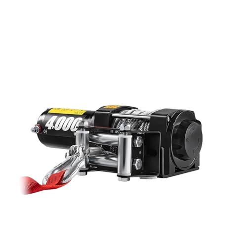 4000-13500LBS dEC` 12V CXRt 4X4 Ԃ̃g[[[vXgbv ATV gbNIt[h ׏d(4000lbs Silver Rope)