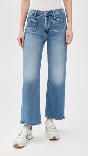 MOTHER Women's Patch Pocket Mid Rise Maven Ankle Jeans2