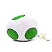 LYYJIAJU Juguete de Peluche Super Mario Bros. Blanco y Verde Yoshi Egg Lolpy Soft Anime Colección de Juguete (8 Pulgadas) Muñeco Suave