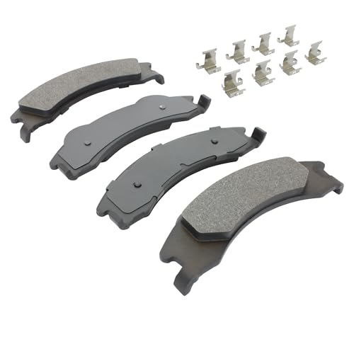 Image of QUALITY-BUILT Rear Semi-Metallic Brake Pads, Premium 1001-1329AM, Compatible with 2012-2025 Ford (E-150,E-250,E-350 Super Duty)