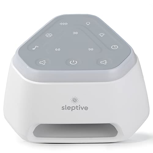 Image of Brown Noise Machine with Night Light - White Noise Maker - Portable Sleep Sound Machine for Baby Kids Adult - Travel Baby Soother - Include Pink Noise Thunderstorm Ocean Rain Nature Sound & Fan Noise