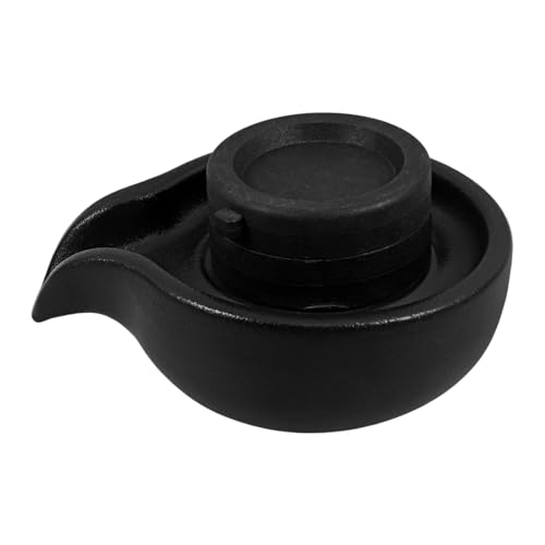 Ciieeo Chinese Style Decorative Waterfall Stone Mill Ceramic Fountain Decor Efficient Water Circulation for Fish Tank