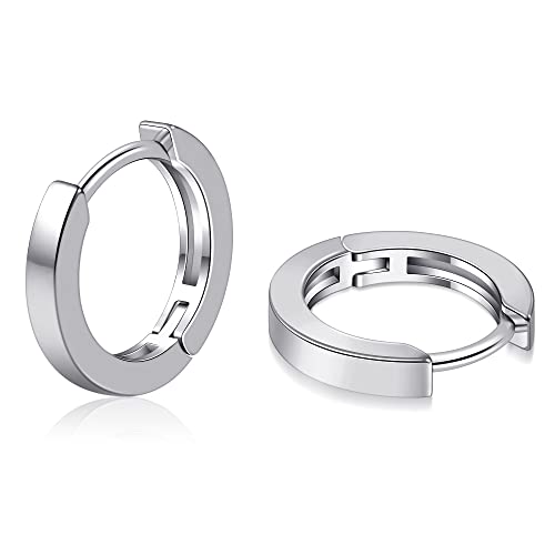 micuco Small Gold Hoop Earrings for Women 14K Gold Plated Huggie Hoop Earrings