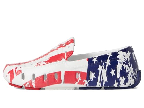 Image of Floafers Kids Unisex Prodigy Driver Print (Big Kid) Old Glory 4 Big Kid M