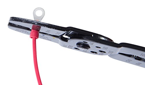 Gardner Bender 15-102 Electrical Ring Terminal, 22-18 Awg, Insulated Barrel, Crimp Connection, Red #TOP1