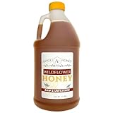 Bulk Honey - 6 LBS - Half Gallon of Raw Honey - Raw Wildflower