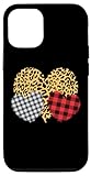 Photo Gallery custodia per iphone 14 pro buffalo plaid tre cuori stampa leopardo ragazze donne Photo Gallery custodia per iphone 14 pro buffalo plaid tre cuori stampa leopardo ragazze donne