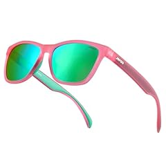 Pink Frame / Green Mirrored Lens