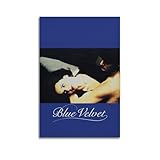 XUWSEWNE Blue Velvet 1986 (1) Poster, Vintage-Wandkunst, 