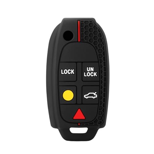 Housse télécommande Volvo C30 S60 XC90 étui pour clé de voiture anti-rayures durable