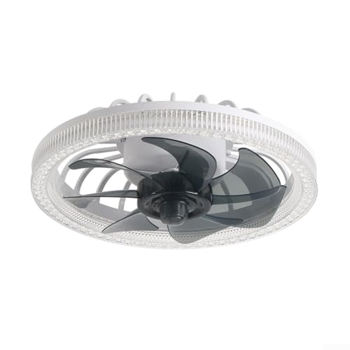 Marchfunny Ventilador de techo regulable con control remoto para sala de estar o dormitorio (verde)