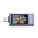YEREADW USB C Tester Messger&auml;t Typ-C Multimeter Digital, 4-30V 0-12A PD Voltmeter Power Meter Kapazit&auml;t Spannungspr&uuml;fer Strommessger&auml;t, USB Leistungskapazit&auml;t Detektor (KWS-2303C)