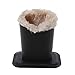Espositore per Occhiali PU. Supporti da vista in pelle Supporti for occhiali da sole con rivestimento in peluche Peluche Supporto for occhiali da vista Caso di occhiali rivestiti in peluche per Esporr
