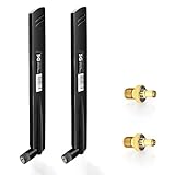 5G LTE Antenne Signal Gain 18DBI Signalverstärker SMA / TS9 Stecker Omnidirektionale WLAN-Antenne,600-6000MHz für 3G/4G/5G/GSM/GPRS Router IoT-Gateway Smart Home