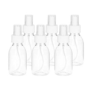 Venton 6er Set Kunststoff-Sprühflaschen 100ml