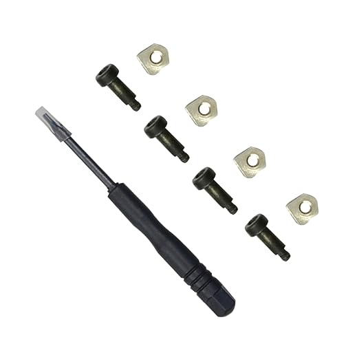 Holibanna 9stücke Smartwatch Schrauben Muttern-Set Mit Präzisem Schraubendreher Kompatibel Für Suunto Serie Langlebiges Reparaturwerkzeug Für Uhrenarmband