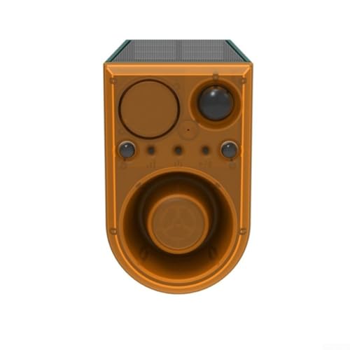 Realistischer Sound-Bewegungsalarm mit Solarpanel und USB-Eingang für Bauernhof, Garten, Hof, Outdoor, Sicherheitseinrichtung