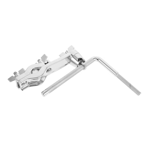 ibasenice Drum Clamp with Cowbell: Drum Lifter Holder Expandable and Reliable Set Accessories for Enhanced Performance Suitable for Electric