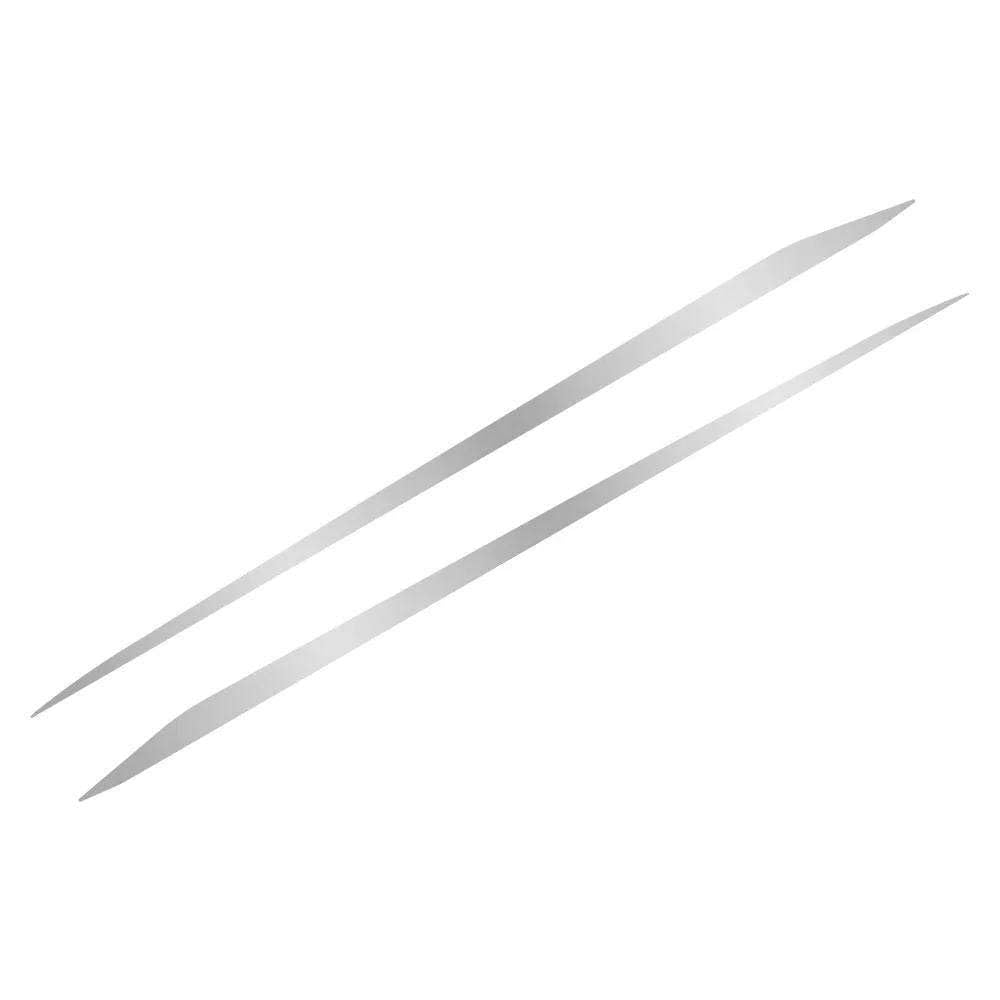 2PCS Car Side Door Skirt Stickers Racing Stripe Style DIY Decals,for Honda Civic FK7 FK8 Si FL5 Type R Auto Decor Accessories