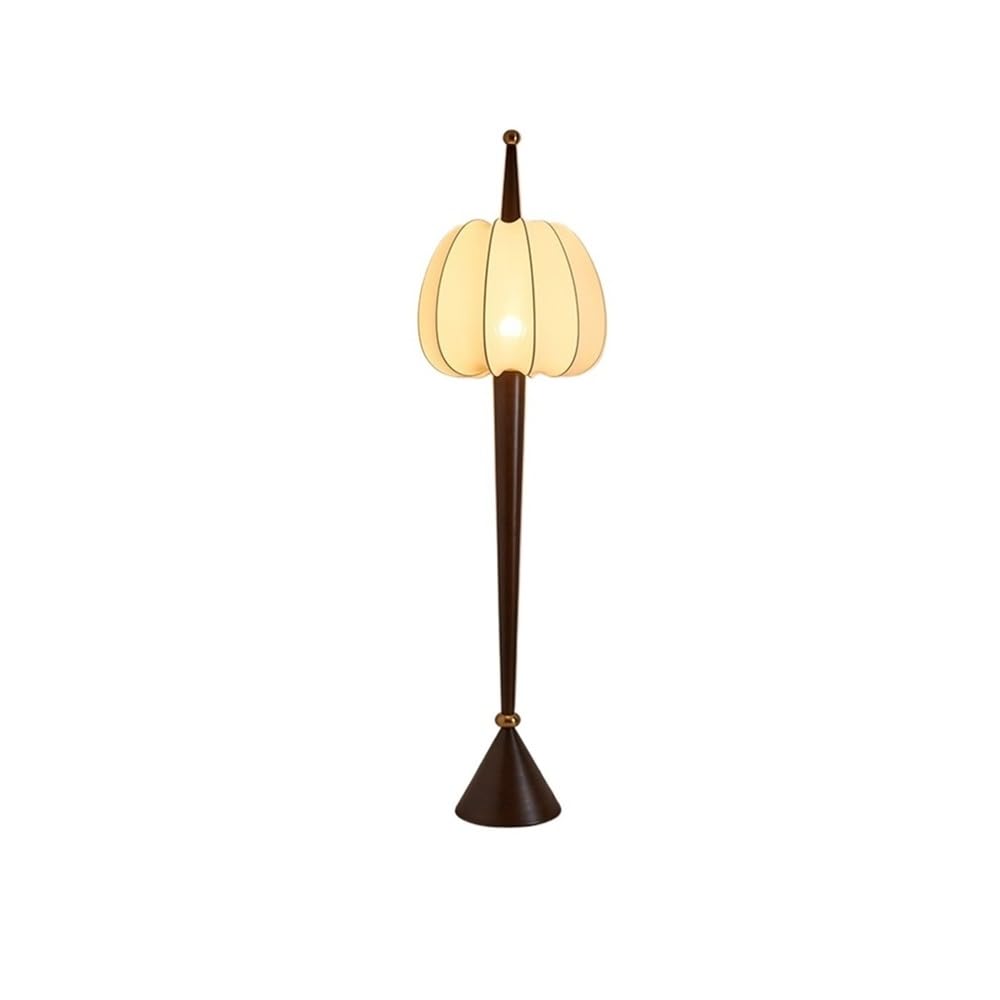 Kp6xLf3gT Corner Standing Lamp Vintage Wooden Floor Lamp Living Room Bedroom Sofa Beside Vertical Table Tri-Color Lighting