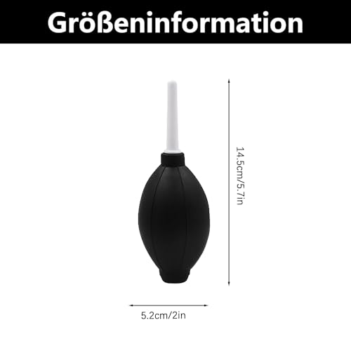 2 Stück Blasebalg Kamera, Objektiv Reinigungsset, Kamera Reinigung, Blasebalg Dust Blower, Blasebalg Klein, Für Die Reinigung Von Kamerasensoren, Tastaturen Und Objektiven