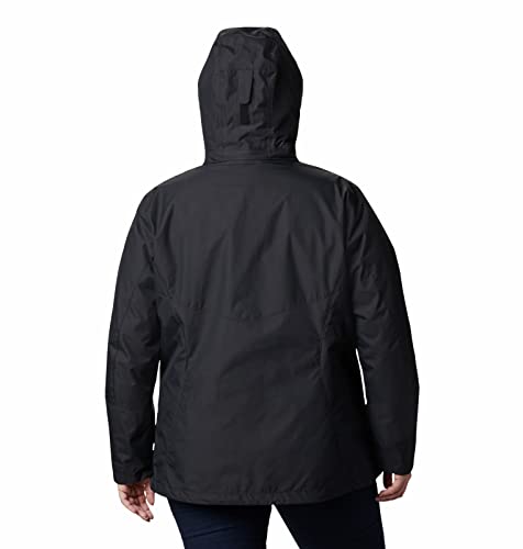 Columbia Women’s Bugaboo Ii Fleece Interchange Winter Jacket, Waterproof & Breathable, Black, 1X #TOP6