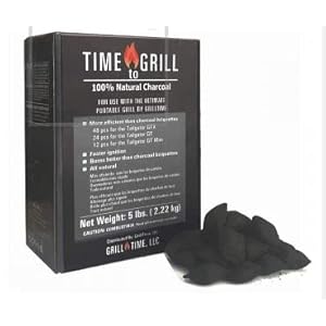 Grill Time – 5-pound Natural Lump Charcoal