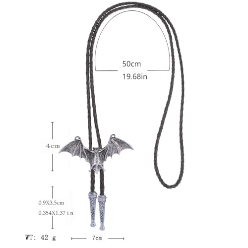 Image of Jeilwiy Bolo Tie for Men, Western Bolero Tie Cowboy Ties Native American Cowgirl Bolo Tie Accessories for Men Women