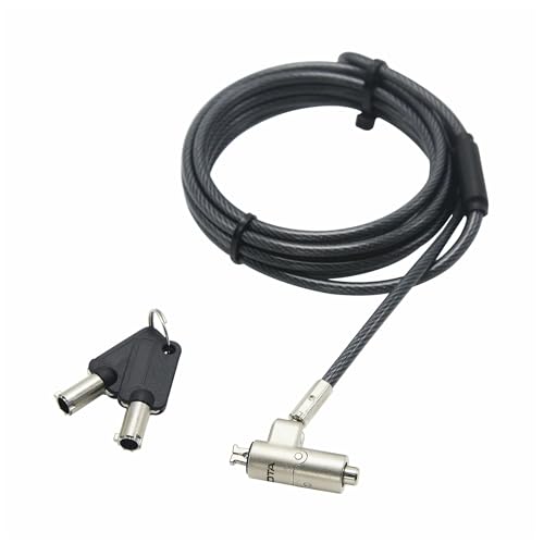 Câble de sécurité Nano Lock DICOTA fente 2.5x6mm à clé pour ordinateur