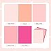 25 Sheets Pink Cardstock 8.5 x 11, Goefun 5 Colors Colored Cardstock Paper, 80lb Pink Construction Paper Assorted Colors Perfect for Crafts, DIY Cards, Valentines Day