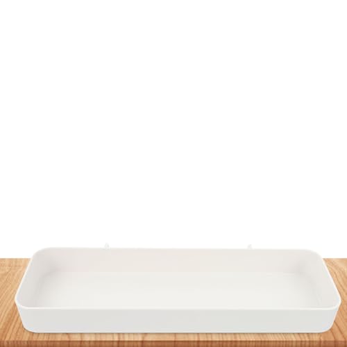 DEARMAMY Caja Colgante para Tablero Perforado de Gran Contenedor Plástico sin Taladro Organizador Versátil para Baño Cocina Oficina y Hogar Accesorio Práctico para Almacenamiento Ordenado