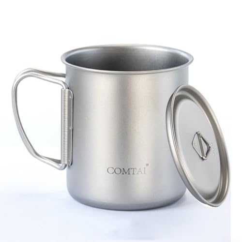 Tasse à eau robuste de 400ml et 650ml légère pour la randonnée